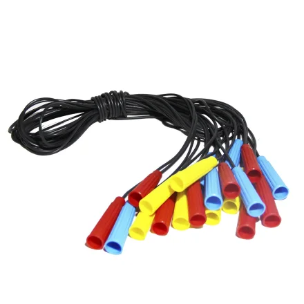 Дитяча скакалка резинова чорна довжина 2.4 м M Toys
