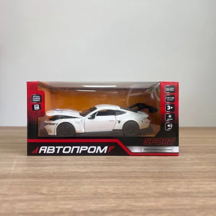 Іграшка Машина металева Ford Mustang GT3 Автопром зі світлом та звуком відкриваються двері