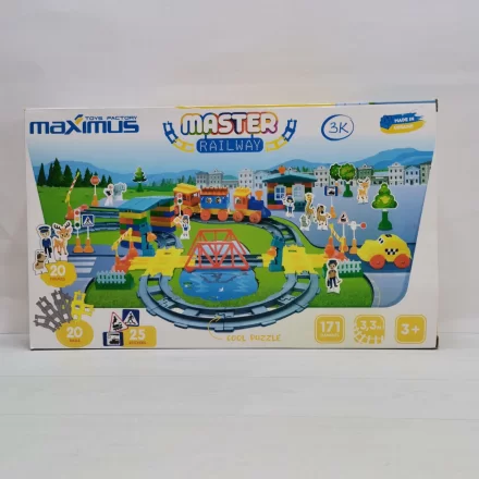 Конструктор Master Railway 171 елементи Maximus