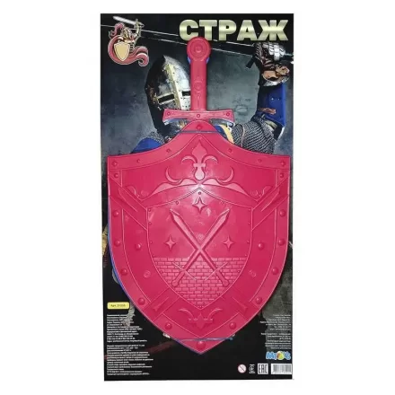 Набір Вартовий щит і меч 2 елементи M Toys на листі
